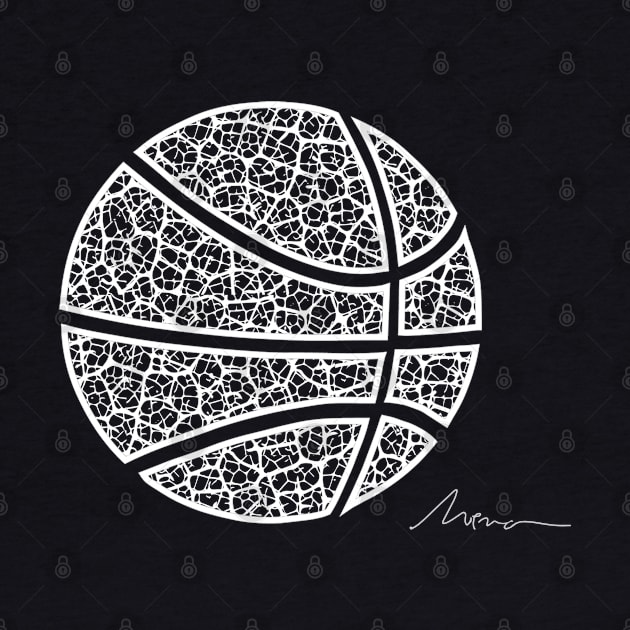 Basketball Ball leaf pattern by High Altitude